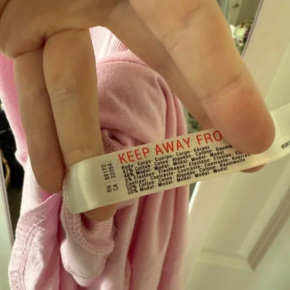 Daily Practice x Anthropologie Half Pipe Mini Dress Rose Pink Coquette Sz Small - Picture 4 of 5